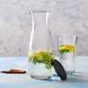 Crystalia Glass Carafe with Lid